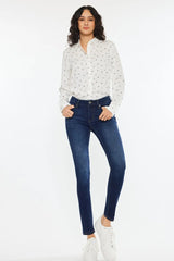 Hazel Blues® | Kancan Mid Rise Super Skinny Jeans