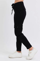 Hazel Blues® | Judy Blue High Waist Cargo Cuffed Jogger