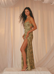 Alouette Maxi Dress Jade Fern