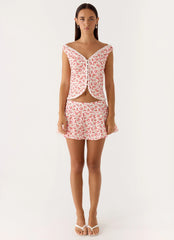 Anja Mini Skirt Porcelain Rose