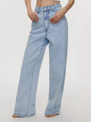 Hazel Blues® | High-Waisted Wide Leg Jeans