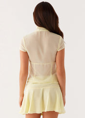 Colby Blouse Lemon