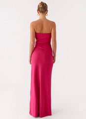 Anetta Maxi Dress Fuchsia