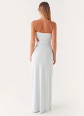Anetta Maxi Dress Pale Blue