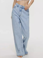 Hazel Blues® | High-Waisted Wide Leg Jeans