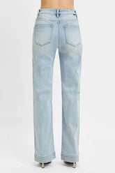 Hazel Blues® | RISEN High Rise Straight Jeans