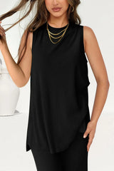 Hazel Blues® | Round Neck Tank and Pants Set