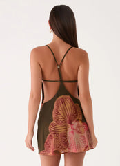 Amarae Mini Dress Jungle Grove