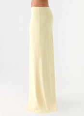 Ashi Maxi Skirt Yellow