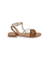 Hiromak Sandals - Leopard Gold