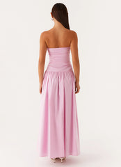 Carmel Maxi Dress Pink