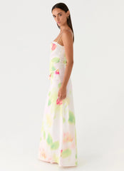 Burning Up Maxi Dress Floral Romance