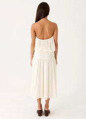 Calanthe Midi Dress Ivory