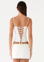 Amarente Corset White