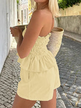 Hazel Blues® | Smocked Tube Top and Shorts Set