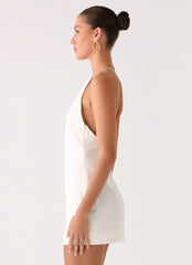 Again And Again Mini Dress Ivory