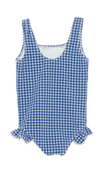 Annabel One Piece ~ Blueberry Gingham
