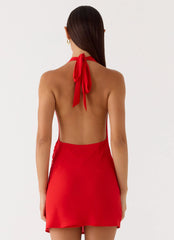 Calanbra Mini Dress Red