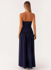 Carmel Maxi Dress Navy