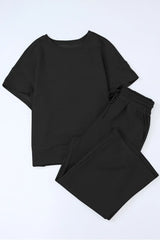 Hazel Blues® | Short Sleeve Top and Pants Set