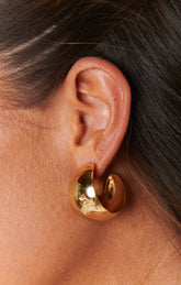 Faithy Jewels Large Lucy Hoop Earrings
