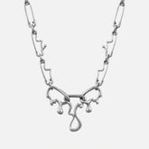 FLUID PIN NECKLACE