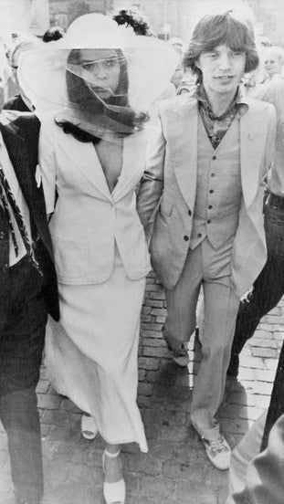 60s | the Bianca Jagger bridal set | S-M