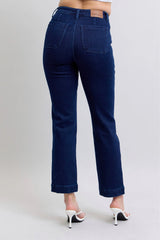 Hazel Blues® | Judy Blue Hw Work Wear Knee Patch Straight Jeans