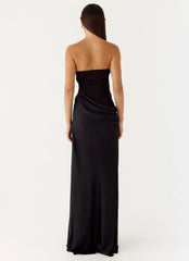 Champagne Skies Maxi Dress Black