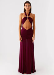 Deltina Maxi Dress Boysenberry