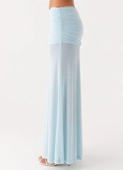 Blaze Maxi Skirt Blue