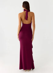 Charmed By You Maxi Dress Plum