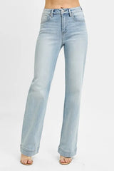 Hazel Blues® | RISEN High Rise Straight Jeans