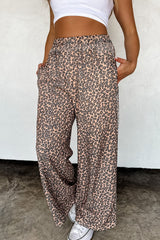 Hazel Blues® | Floral & Cheetah Drift Away Joggers