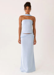 Bridgeta Maxi Skirt Blue