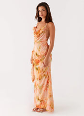 Diedre Rose Strappy Maxi Dress Sunset Floral