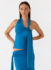 Demiase Top Royal Blue