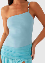 Aurelia Maxi Dress Aqua