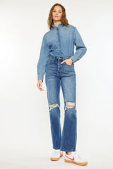 Hazel Blues® | Kancan Ultra High Rise 90's Boyfriend Jeans