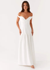 Basel Maxi Dress White