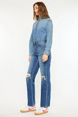 Hazel Blues® | Kancan Ultra High Rise 90's Boyfriend Jeans