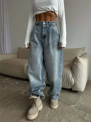 Hazel Blues® | Wide Leg Jeans