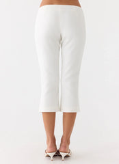 Andrea Pants - White