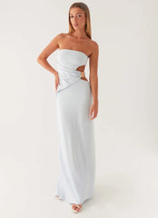 Anetta Maxi Dress Pale Blue