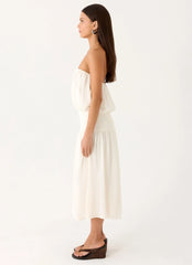 Calanthe Midi Dress Ivory