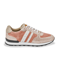 Soonrise Lace-Up Sneakers - Rose Gold