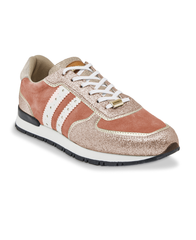 Soonrise Lace-Up Sneakers - Rose Gold