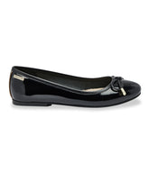 Fanfan Ballerina Flats - Black Patent