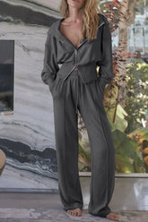 Hazel Blues® | Zip-Up Hoodie and Pants Active Set