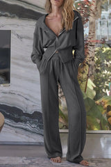 Hazel Blues® | Zip-Up Hoodie and Pants Active Set